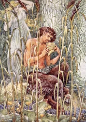 Sweet, piercing sweet was the music of Pan